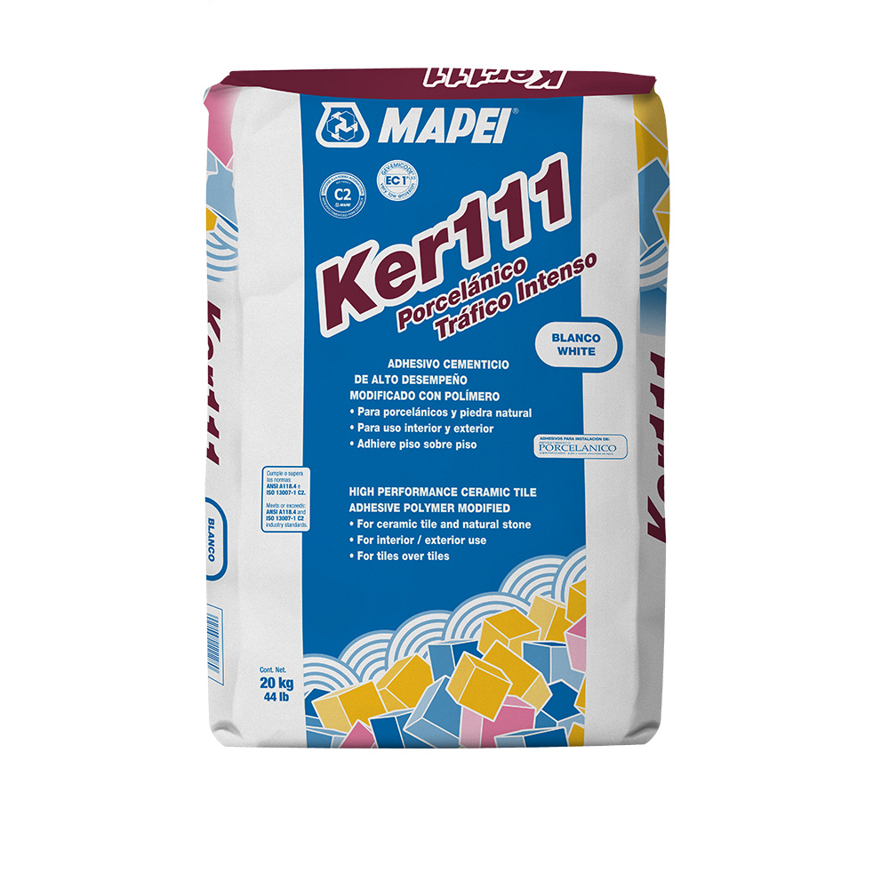 MAPEI  KER 111 20 Kg ADHESIVO PARA PORCELANATOS Y PIEDRA NATURAL | Galería Viterra