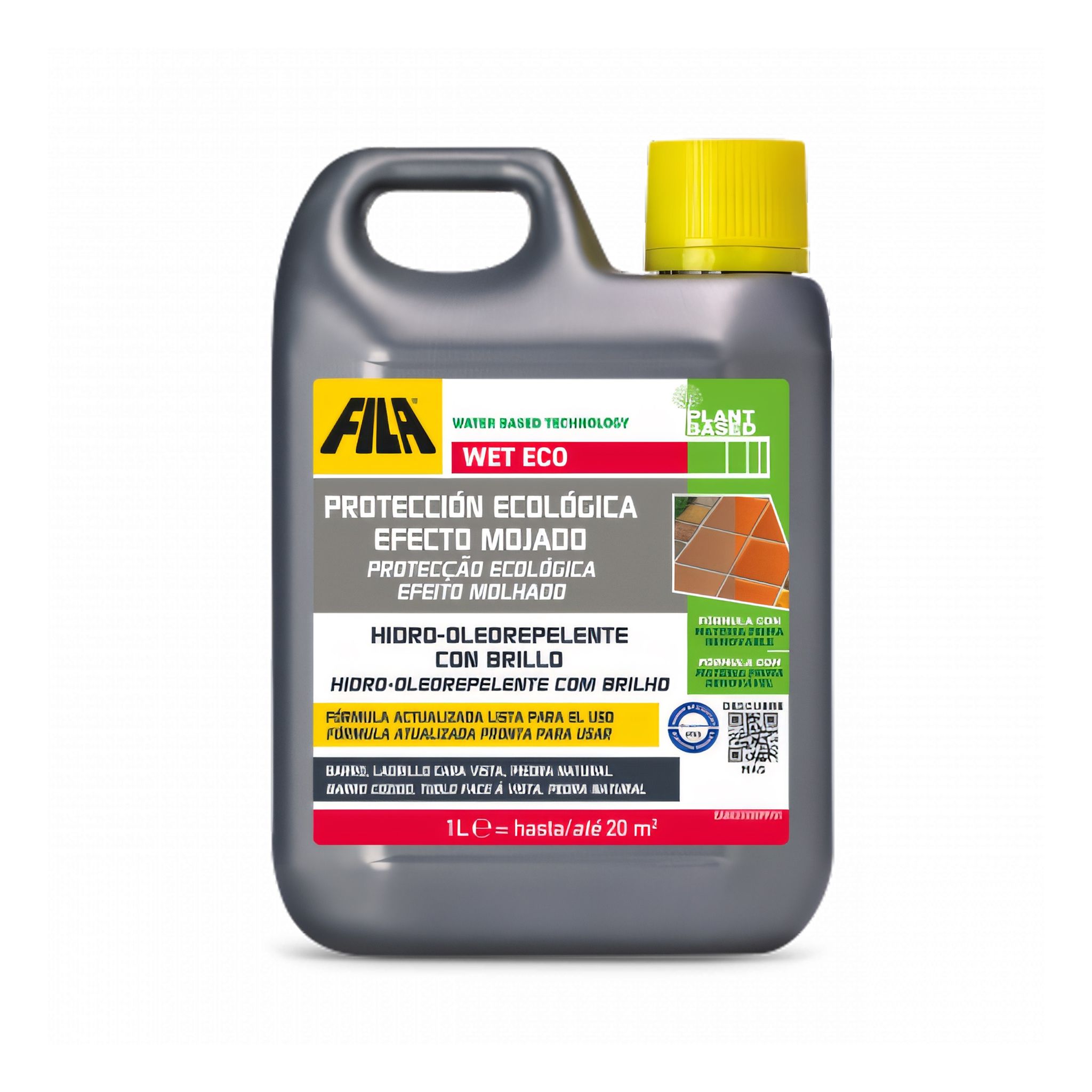 FILA WET ECO SELLADOR EFECTO MOJADO BIDON 5000 ML LINEA ECO BASE AGUA | Galería Viterra